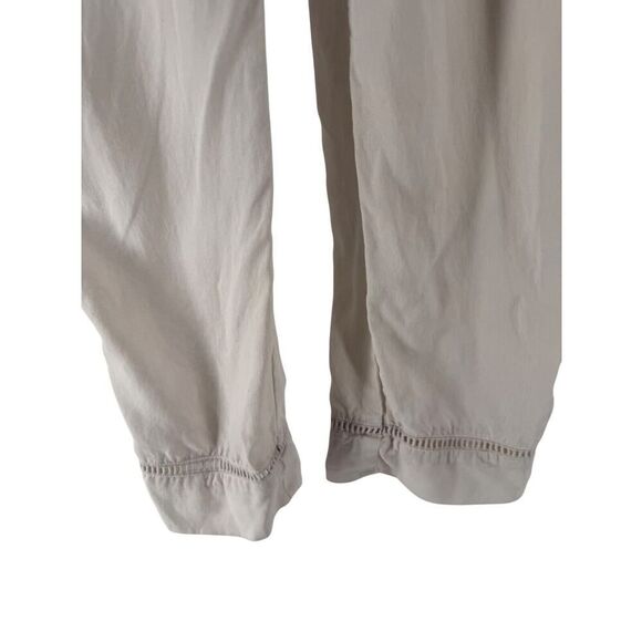 Anthropologie Cloth & Stone Juliana Jumpsuit Size S Gray Ombre Cropped V Neck - Picture 6 of 12